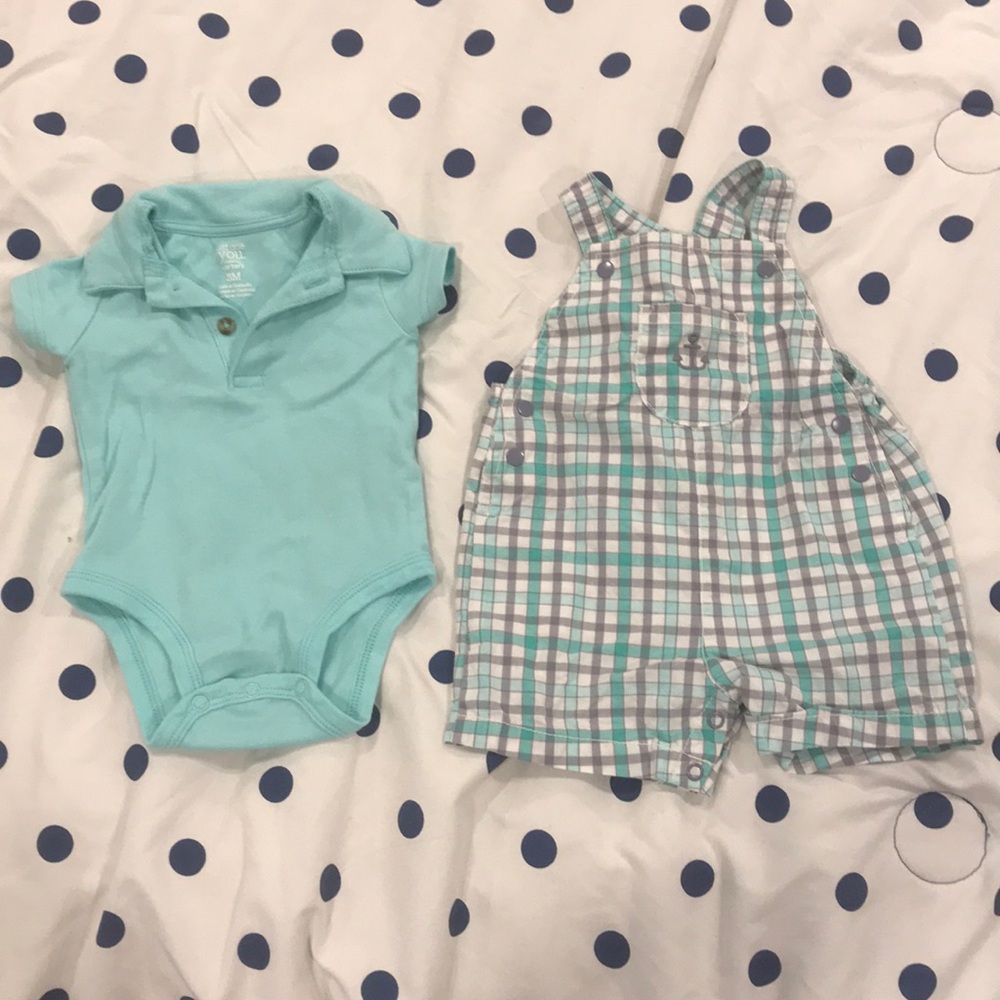 Baby boy overalls